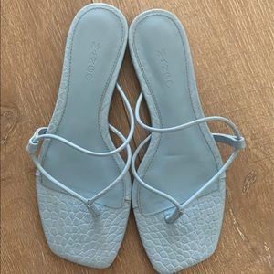 Mango Minimal Flat Sandals
